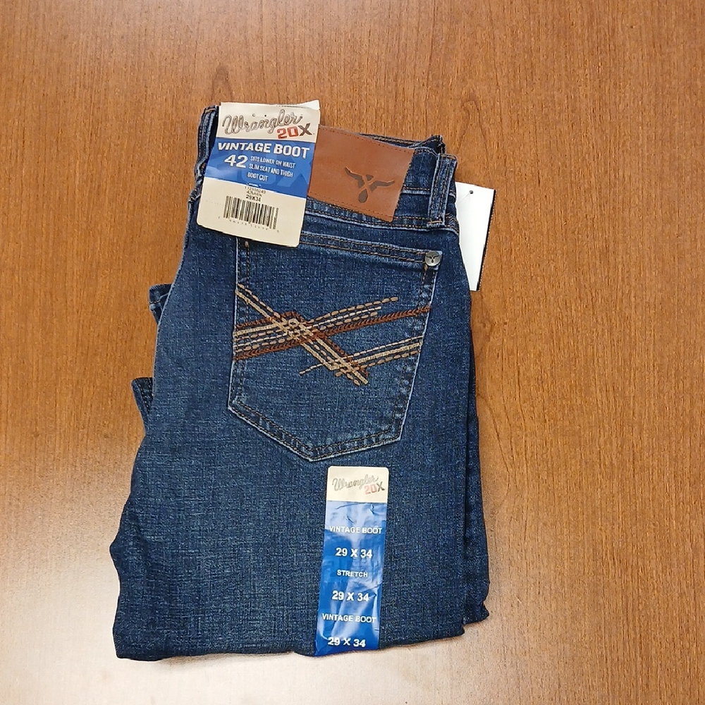 Wrangler Blue Bootcut Jeans with Classic Style